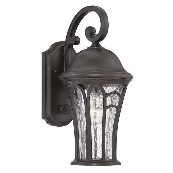 Estallar 22.5 x 10.5 x 13.25 in. Highgate 3-Light Black Coral Wall Light ES2476078 - main